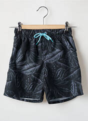 Short de bain noir SUN PROJECT pour garçon seconde vue