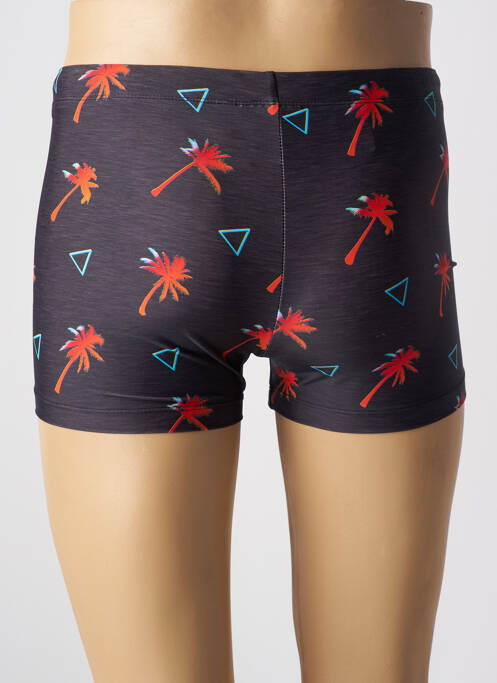 Short de bain imprimé fantaisie gris SUN PROJECT homme