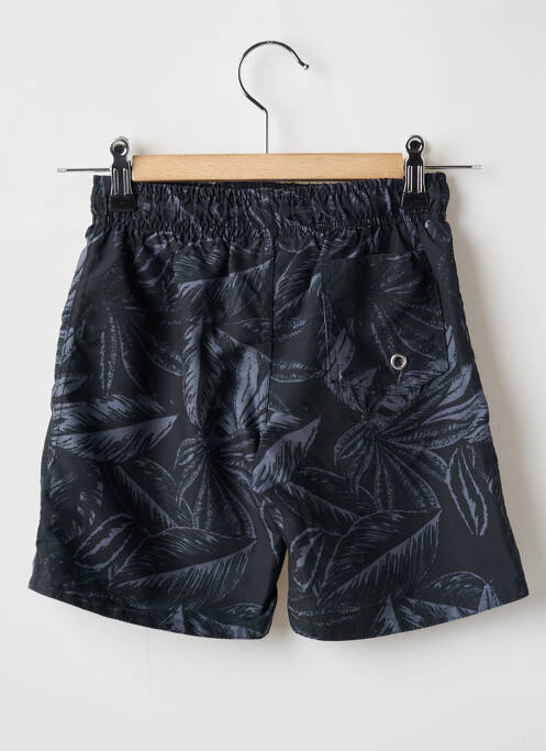 Short de bain imprimé fantaisie noir SUN PROJECT garcon