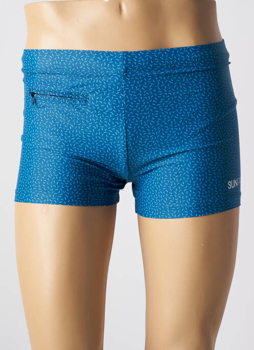 Short de bain bleu SUN PROJECT pour homme