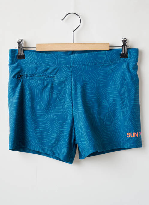 Short de bain bleu SUN PROJECT pour homme