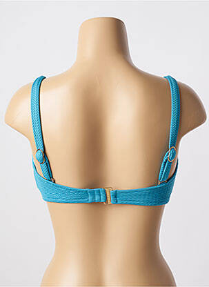Haut de maillot de bain stretch haut soutien-gorge emboitant bleu clair SEAFOLLY femme