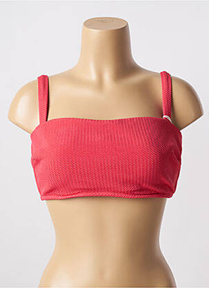 Haut de maillot de bain stretch haut soutien-gorge emboitant rouge SEAFOLLY femme
