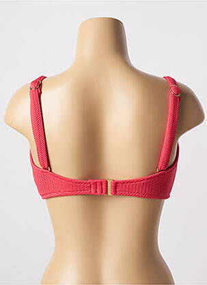 Haut de maillot de bain stretch haut soutien-gorge emboitant rouge SEAFOLLY femme