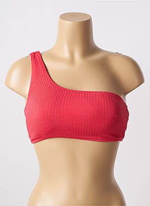 Haut de maillot de bain stretch haut bandeau rouge SEAFOLLY femme