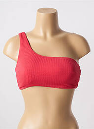 Haut de maillot de bain stretch haut bandeau rouge SEAFOLLY femme