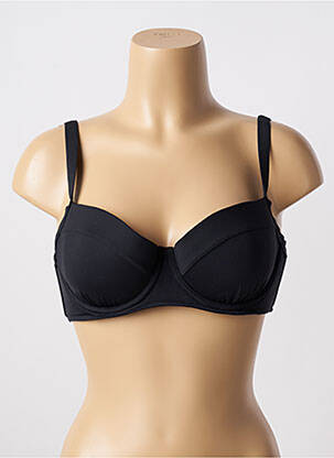 Haut de maillot de bain stretch haut soutien-gorge moulé noir SEAFOLLY femme