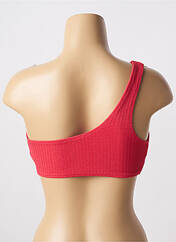 Haut de maillot de bain rouge SEAFOLLY pour femme seconde vue