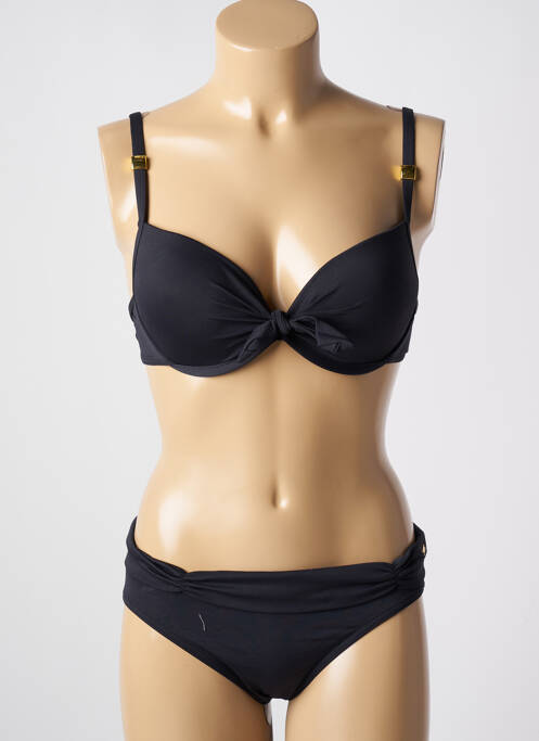 Maillot de bain 2 pièces noir MISS CARAÏBES pour femme