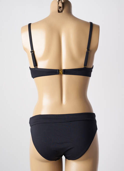 Maillot de bain 2 pièces noir MISS CARAÏBES femme