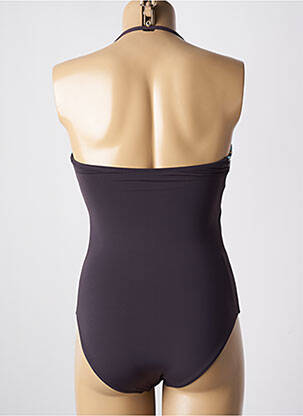 Maillot de bain 1 pièce haut bandeau haut bandeau marron ADMAS femme
