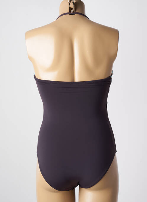 Maillot de bain 1 pièce marron ADMAS pour femme