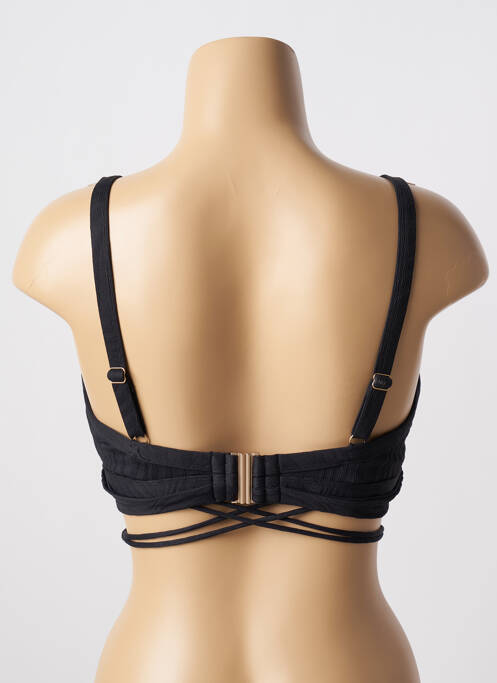 Haut de maillot de bain noir BEACHLIFE pour femme