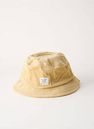 Bonnet forme bob beige PROTEST homme