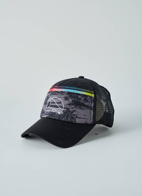 Casquette noir PROTEST pour homme