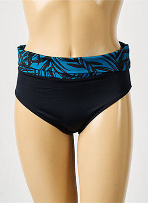 Bas de maillot de bain effet matière satinée culotte bleu FANTASIE femme