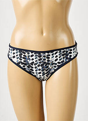 Bas de maillot de bain effet matière satinée culotte noir PRIMA DONNA femme