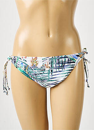 Bas de maillot de bain tissage satiné culotte vert FANTASIE femme