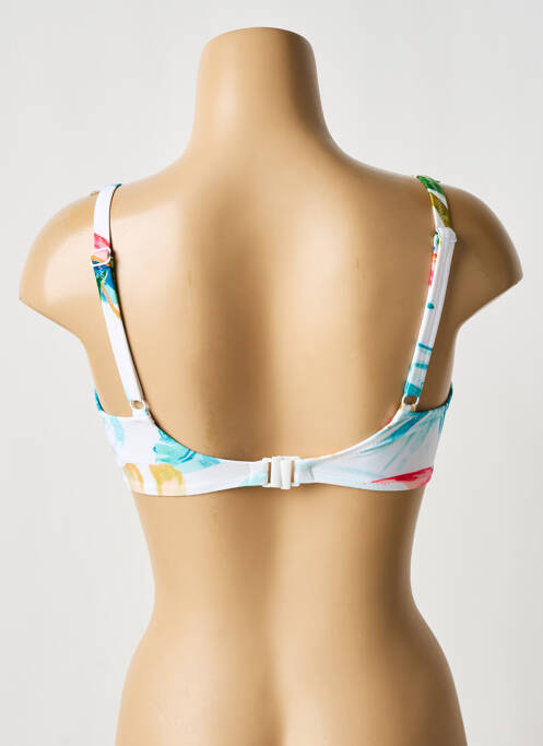 Haut de maillot de bain blanc FANTASIE pour femme
