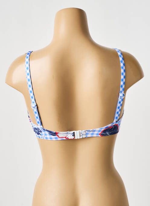 Haut de maillot de bain bleu ANITA femme