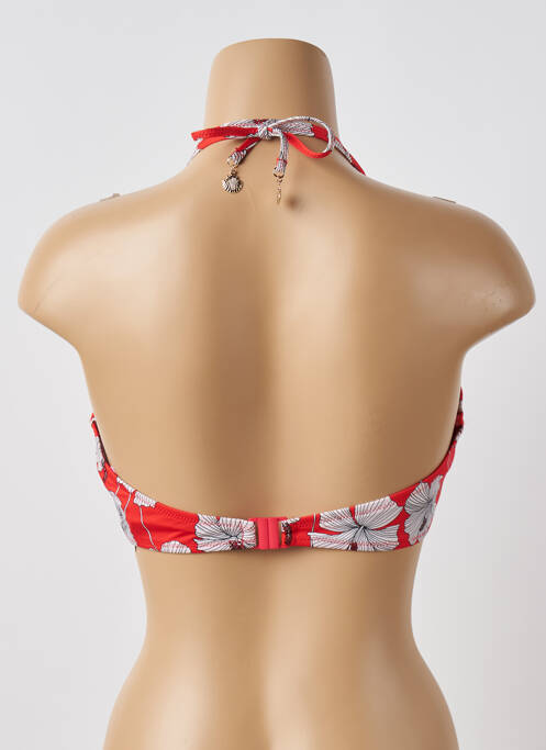 Haut de maillot de bain orange FREYA femme