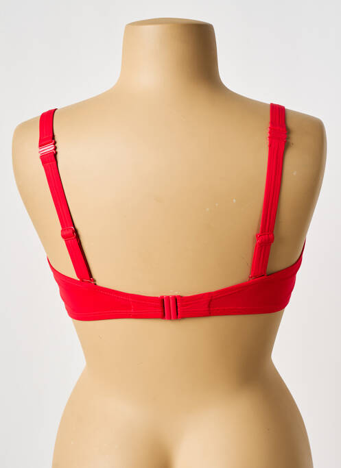 Haut de maillot de bain rouge AMOENA pour femme