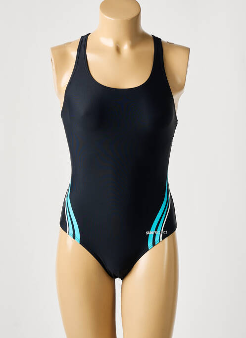 Maillot de bain 1 pièce noir SUN PROJECT pour femme