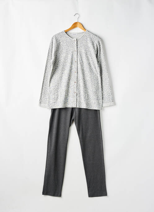 Pyjama gris MASSANA pour femme