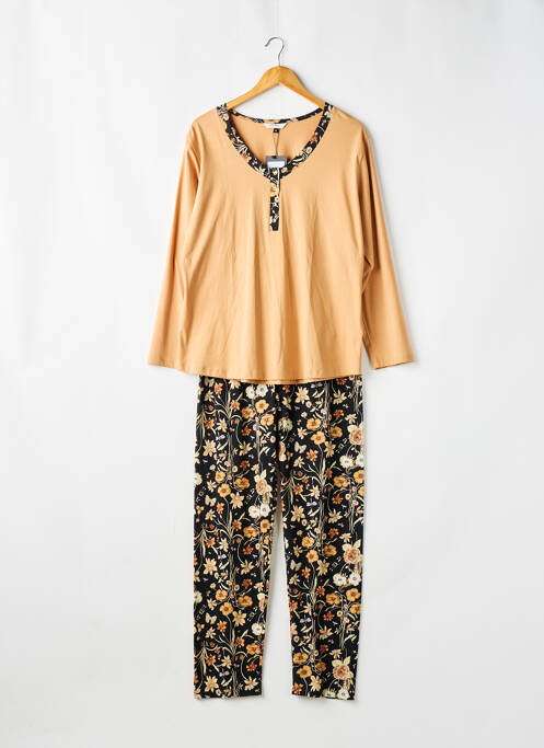 Pyjama jaune MOONKA pour femme