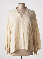 Blouse beige TENDANCE UNIQUE pour femme seconde vue