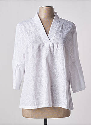 Blouse blanc TENDANCE UNIQUE pour femme