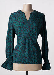 Blouse vert TENDANCE UNIQUE pour femme seconde vue