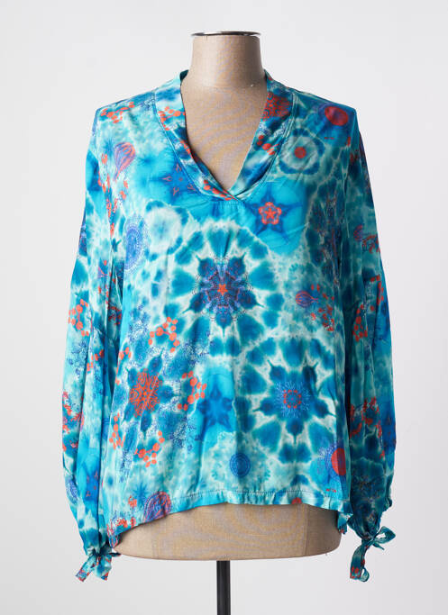 Blouse bleu TENDANCE UNIQUE pour femme