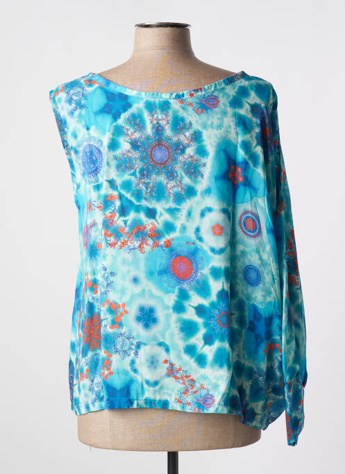 Blouse bleu TENDANCE UNIQUE pour femme