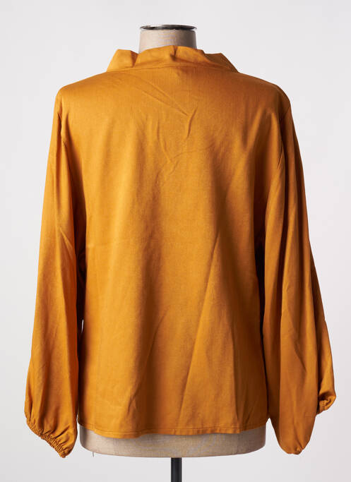 Blouse jaune TENDANCE UNIQUE pour femme