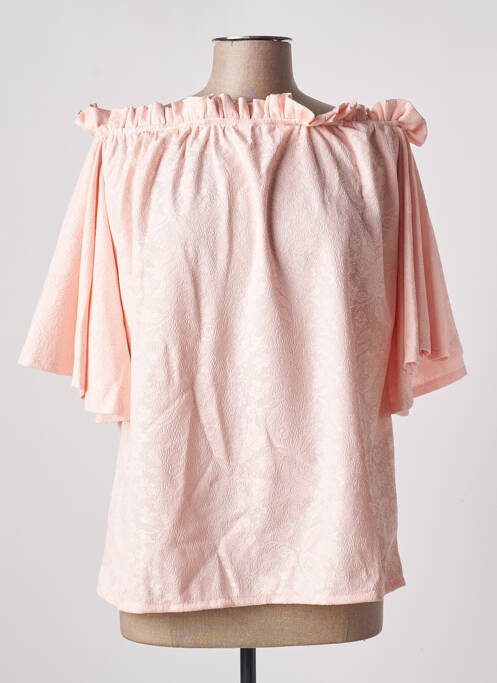 Blouse rose TENDANCE UNIQUE pour femme