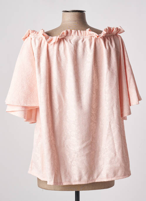 Blouse rose TENDANCE UNIQUE pour femme