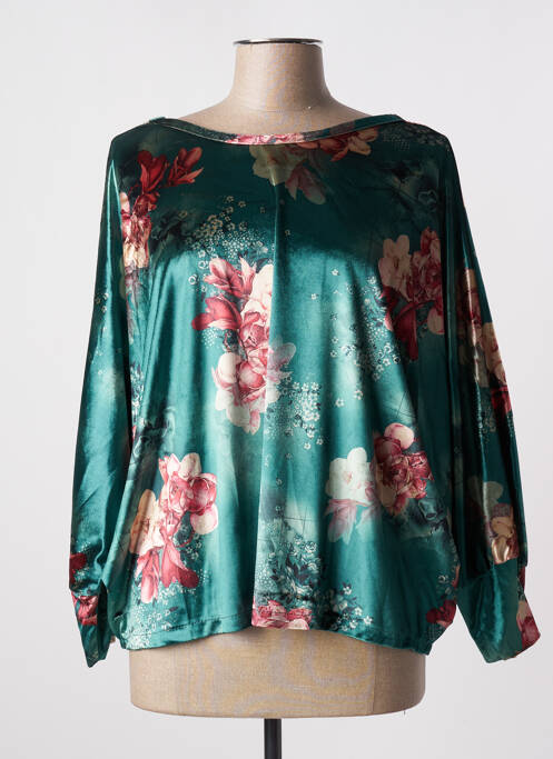 Blouse vert TENDANCE UNIQUE pour femme