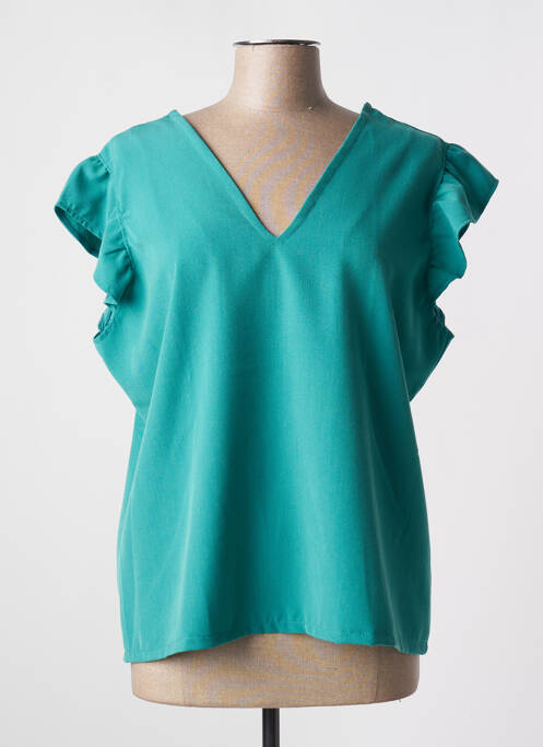 Blouse vert TENDANCE UNIQUE pour femme