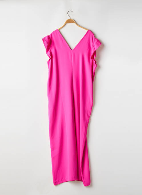 Combi-pantalon rose TENDANCE UNIQUE pour femme