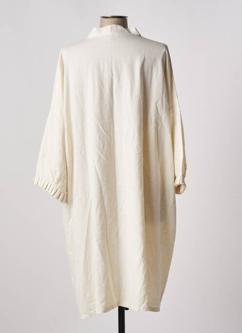 Veste casual beige TENDANCE UNIQUE pour femme