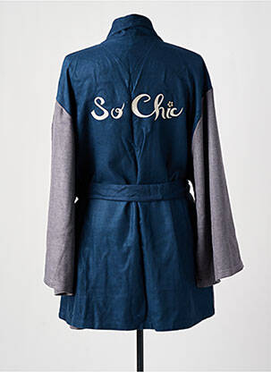 Veste kimono manches longues gris TENDANCE UNIQUE femme