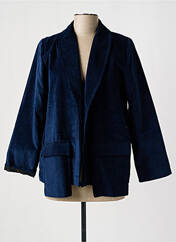 Blazer bleu TENDANCE UNIQUE pour femme seconde vue