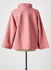 Manteau court rose TENDANCE UNIQUE pour femme seconde vue