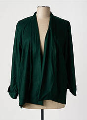 Veste casual vert TENDANCE UNIQUE pour femme seconde vue