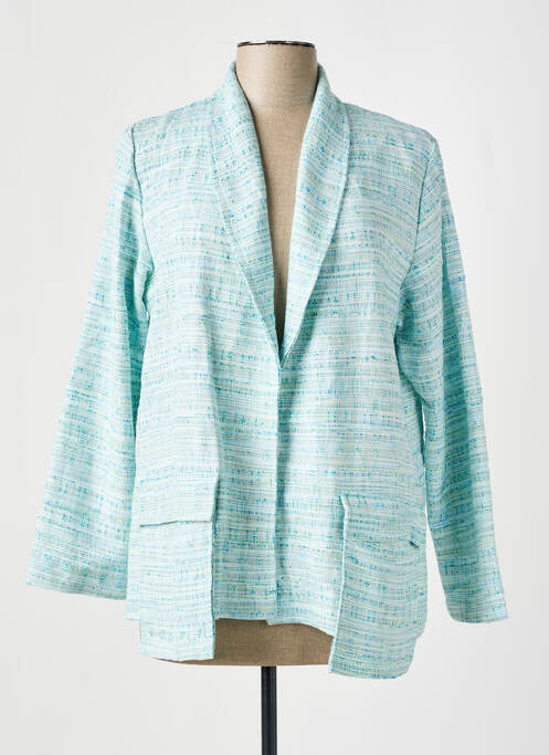 Blazer bleu TENDANCE UNIQUE pour femme