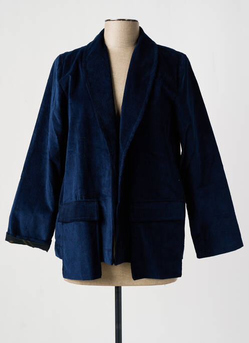 Blazer bleu TENDANCE UNIQUE pour femme