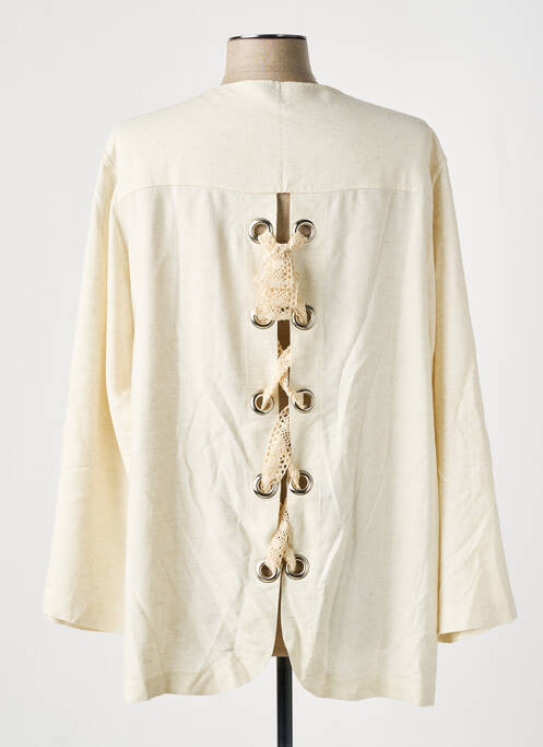 Veste casual beige TENDANCE UNIQUE femme