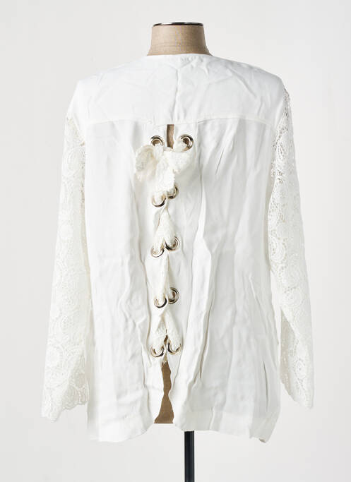 Veste casual blanc TENDANCE UNIQUE pour femme