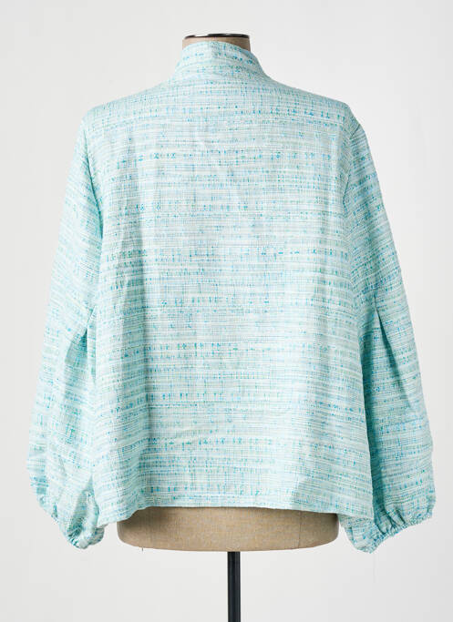 Veste casual bleu TENDANCE UNIQUE pour femme